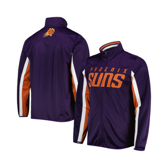 Men's Purple Phoenix Suns Contender Wordmark Full-Zip Track Jacket