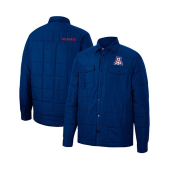 Men's Navy Arizona Wildcats Detonate Quilted Full-Snap Jacket