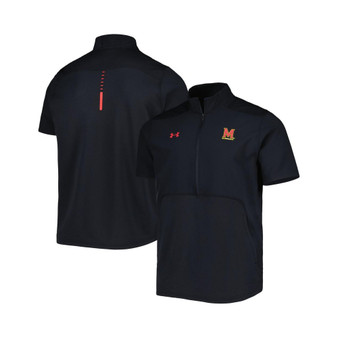 Men's Black Maryland Terrapins Motivate 2.0 Half-Zip Jacket