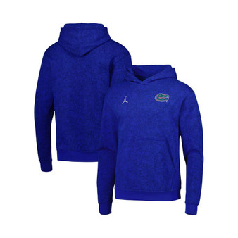 Men's Brand Royal Florida Gators Logo Travel Pullover Hoodie