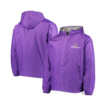 Men's Purple Minnesota Vikings Legacy Stadium Full-Zip Hoodie Jacket