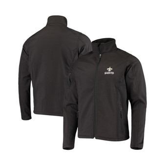 Men's Black New Orleans Saints Sonoma Softshell Full-Zip Jacket