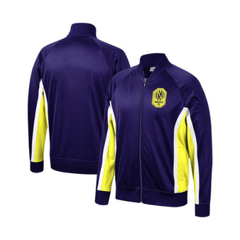 Men's Navy Nashville SC Championship Game Raglan Full-Zip Track Jacket