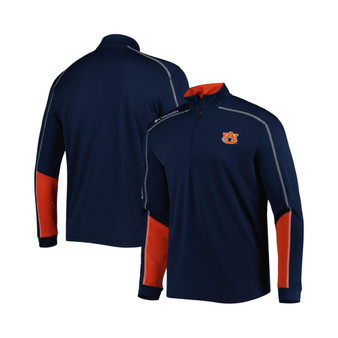 Men's Navy Auburn Tigers Shotgun 2.0 Omni-Wick Quarter-Zip Jacket