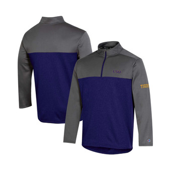 Men's Purple LSU Tigers Gameday Quarter-Zip Jacket