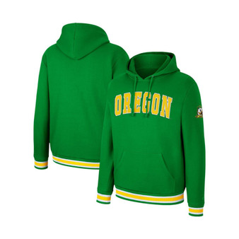 Men's Green Oregon Ducks Varsity Arch Pullover Hoodie