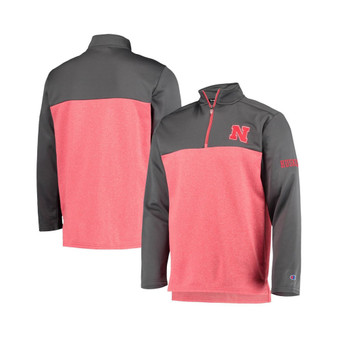 Men's Scarlet Nebraska Huskers Gameday Quarter-Zip Jacket