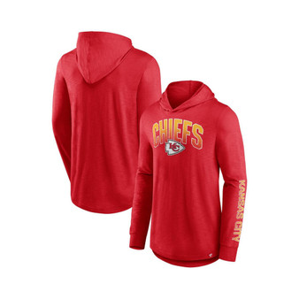 Men's Branded Red Kansas City Chiefs Front Runner Pullover Hoodie