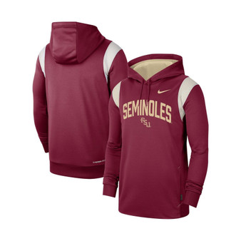 Men's Garnet Florida State Seminoles 2022 Game Day Sideline Performance Pullover Hoodie
