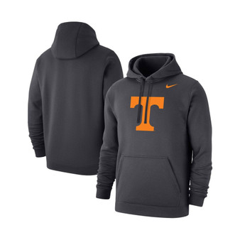 Men's Anthracite Tennessee Volunteers Logo Club Pullover Hoodie