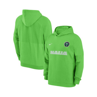 Men's Green Nigeria National Team Travel Fleece Pullover Hoodie