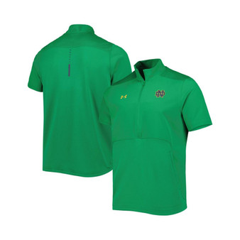 Men's Green Notre Dame Fighting Irish Motivate 2.0 Half-Zip Jacket