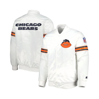 Men's White Chicago Bears The Power Forward Full-Snap Jacket