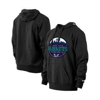 Men's Black Charlotte Hornets Localized Pullover Hoodie