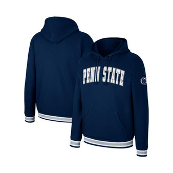 Men's Navy Penn State Nittany Lions Varsity Arch Pullover Hoodie