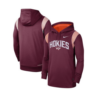 Men's Maroon Virginia Tech Hokies 2022 Game Day Sideline Performance Pullover Hoodie