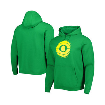 Men's Green Oregon Ducks Basketball Pullover Hoodie