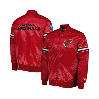 Men's Cardinal Arizona Cardinals The Pick and Roll Full-Snap Jacket