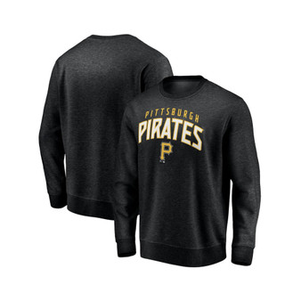 Men's Branded Black Pittsburgh Pirates Gametime Arch Pullover Sweatshirt