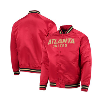 Men's Red Atlanta United FC Raglan Full-Snap Jacket