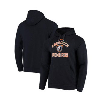 Men's Black Aberdeen IronBirds All Day Raglan Fleece Pullover Hoodie