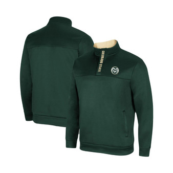 Men's Green Colorado State Rams No Tomorrow Quarter-Zip Jacket