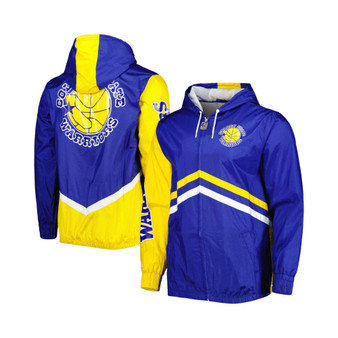 Men's Royal Golden State Warriors Undeniable Full-Zip Windbreaker Jacket