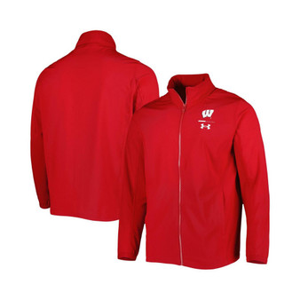 Men's Red Wisconsin Badgers Squad 3.0 Full-Zip Jacket