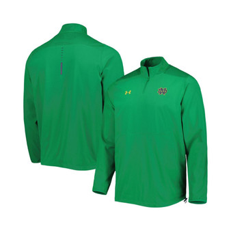 Men's Green Notre Dame Fighting Irish Motivate 2.0 Quarter-Zip Performance Jacket