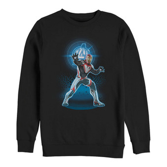 Marvel Men's Avengers Endgame Iron Man Armor Suit, Crewneck Fleece