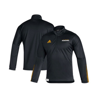Men's Black Pittsburgh Penguins Primeblue Quarter-Zip Jacket