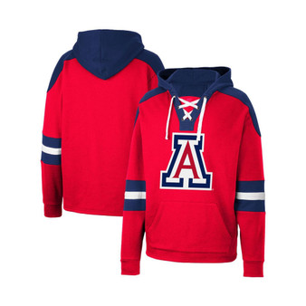Men's Red Arizona Wildcats Lace-Up 4.0 Pullover Hoodie
