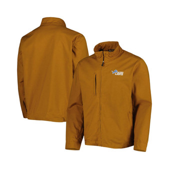 Men's Tan Detroit Lions Journey Workwear Tri-Blend Full-Zip Jacket