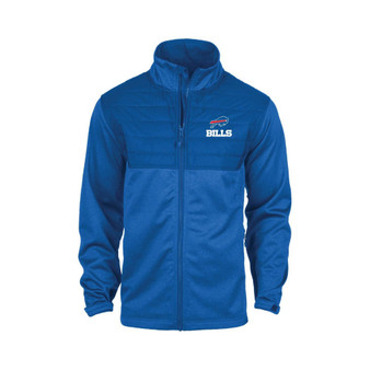 Men's Heather Royal Buffalo Bills Explorer Tech Full-Zip Jacket
