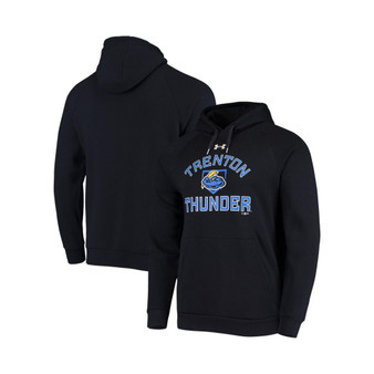 Men's Black Trenton Thunder All Day Raglan Fleece Pullover Hoodie