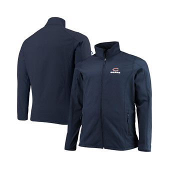 Men's Navy Chicago Bears Big and Tall Sonoma Softshell Full-Zip Jacket