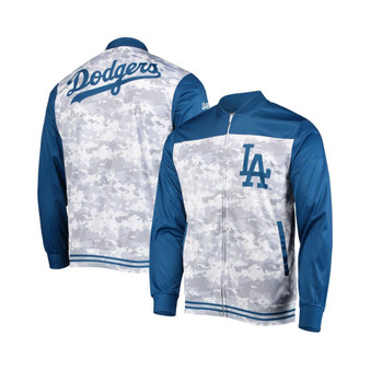 Men's Royal Los Angeles Dodgers Camo Full-Zip Jacket