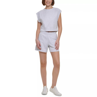 Women's Embroidered-Logo Shorts