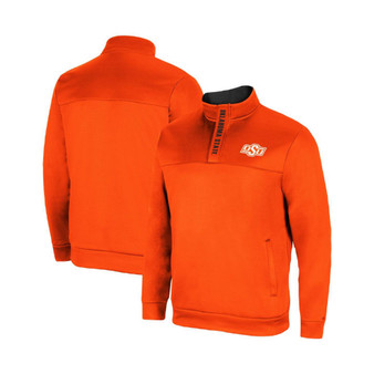 Men's Orange Oklahoma State Cowboys No Tomorrow Quarter-Zip Jacket