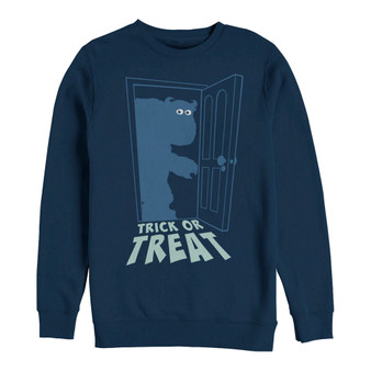 Disney Pixar Men's Monsters Inc. Sulley Trick or Treat, Crewneck Fleece