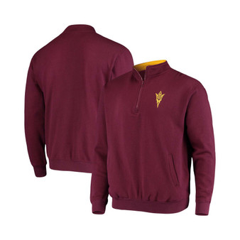 Men's Maroon Arizona State Sun Devils Tortugas Logo Quarter-Zip Jacket