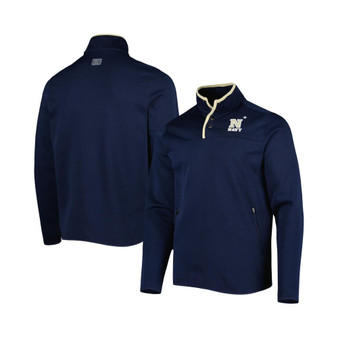 Men's Navy Navy Midshipmen Rebound Quarter-Snap Jacket