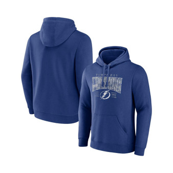 Men's Branded Blue Tampa Bay Lightning Dynasty Pullover Hoodie