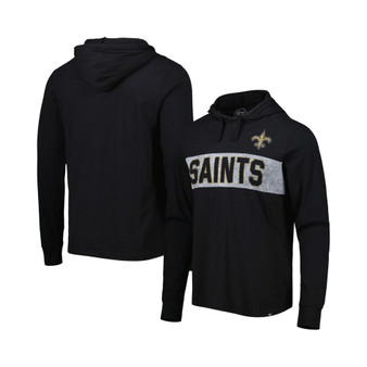 Men's Black New Orleans Saints Field Franklin Pullover Hoodie