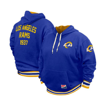 Men's Royal Los Angeles Rams Big and Tall NFL Pullover Hoodie