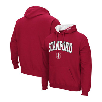 Men's Cardinal Stanford Cardinal Arch Logo 3.0 Pullover Hoodie
