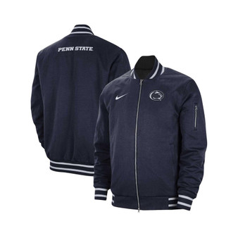Men's Navy Penn State Nittany Lions Full-Zip Bomber Jacket