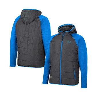 Men's Charcoal, Blue UCLA Bruins Good On You Raglan Full-Zip Jacket