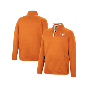 Men's Texas Orange Texas Longhorns Rebound Quarter-Snap Jacket