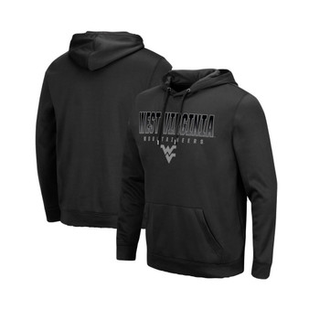 Men's Black West Virginia Mountaineers Blackout 3.0 Pullover Hoodie